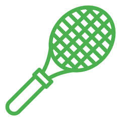 Tennis racket Vector Icon Design Illustration