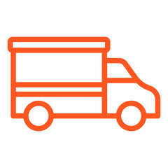 Delivery truck Vector Icon Design Illustration