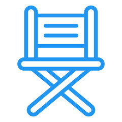 Director chair Vector Icon Design Illustration