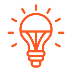 Led bulb Vector Icon Design Illustration
