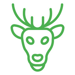 Deer Vector Icon Design Illustration