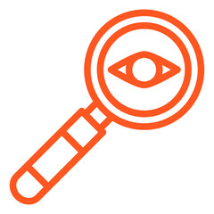Eye Test Vector Icon Design Illustration