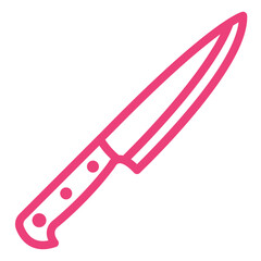 Knife Vector Icon Design Illustration