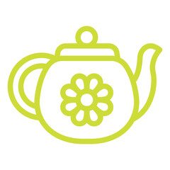 Teapot Vector Icon Design Illustration