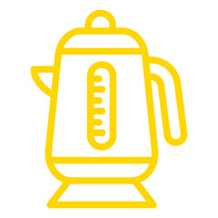 Electric Kettle Vector Icon Design Illustration