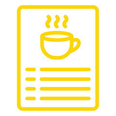 Menu Vector Icon Design Illustration