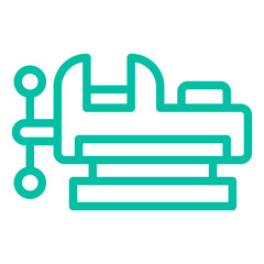 Vise Vector Icon Design Illustration