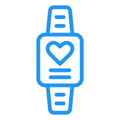 Smart Watch Vector Icon Design Illustration