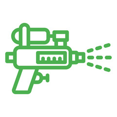 Water Gun Vector Icon Design Illustration