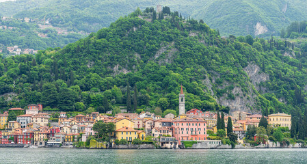 Varenna on Lake Como in Italy