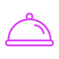 Food Tray Vector Icon Design Illustration