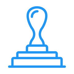 Rubber Stamp Vector Icon Design Illustration