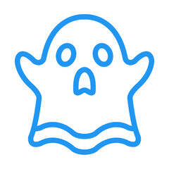 Ghost Vector Icon Design Illustration