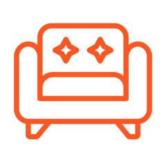 Armchair Vector Icon Design Illustration