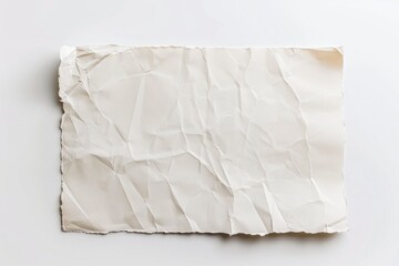 Paper Mockup on Isolated Background created with Generative AI