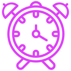 Alarm Vector Icon Design Illustration
