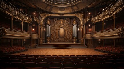 Obraz premium Interior of the church of the holy sepulchre. AI generated art illustration.