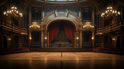 Obraz premium Interior of the church of the holy sepulchre. AI generated art illustration.