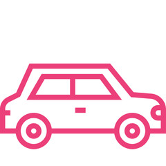 Obraz premium Car Vector Icon Design Illustration