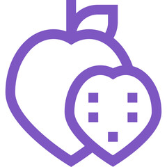 Custard apple Vector Icon Design Illustration