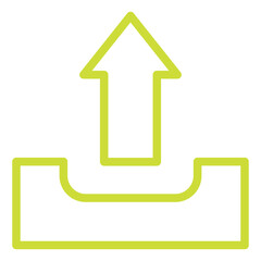 Upload Vector Icon Design Illustration