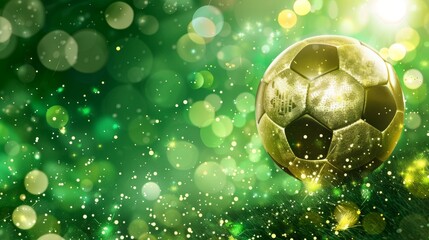Soccer European championship, Abstract green with sparkle background soccer modern pattern Football...