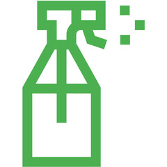 Spray bottle Vector Icon Design Illustration