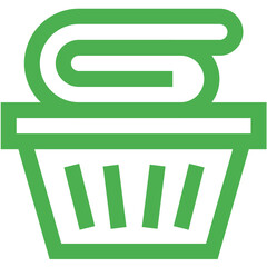 Bucket Vector Icon Design Illustration