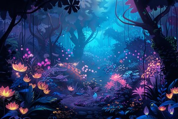 Jungle Fantasy scene