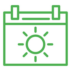 Calendar Vector Icon Design Illustration