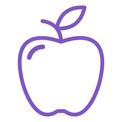 Apple Vector Icon Design Illustration