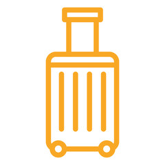 Luggage Vector Icon Design Illustration