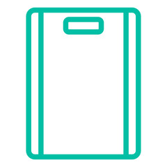 Cutting Board Vector Icon Design Illustration