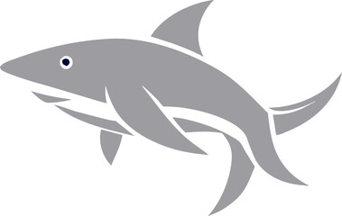 Naklejka premium baby shark illustration