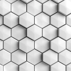 Fototapeta premium white honeycomb seamless pattern