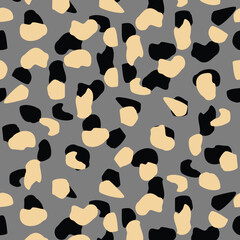 Naklejka premium seamless leopard skin texture