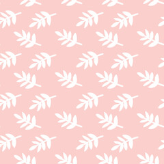 seamless pattern with leaves