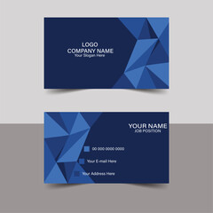 Creative and modern business card template modern name card horizontal simple clean template vector design Double-sided creative business card Business card for business and personal use Vector