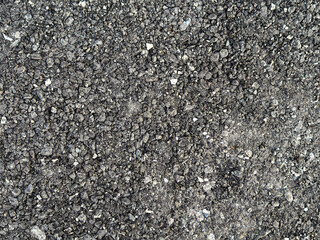 Granite crushed stone of small fraction. Granite crumb. Stone crushed stone is small.