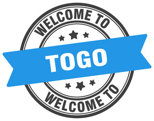 Welcome to Togo stamp. Togo round sign