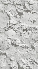 Obraz premium Close-up view of a textured white stucco wall, showcasing its intricate patterns and smooth surface