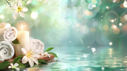 massage layout. Spa treatment salon