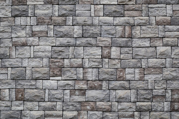 The walls are made of gray square stone brick. See textures and patterns suitable for creating wallpaper.