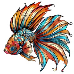 Fish modern boho fashion