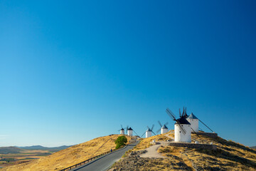 La Mancha windmill in Consuegra, Spain	