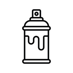 spray paint icon vector design template simple and clean