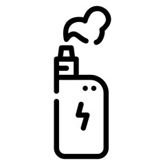 vape outline icon