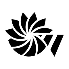 minimal logo concept vector art illustration