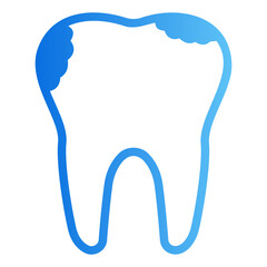 caries gradient icon