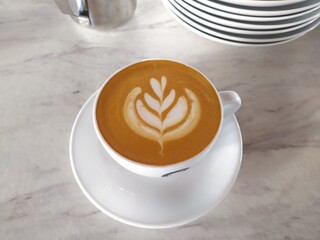 cup of cappuccino